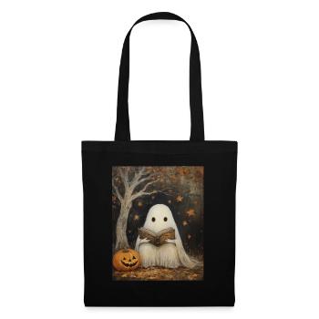 Cadeau d’Halloween Femmes Hommes Enfants Décoration - Sac en tissu - noir - Devant