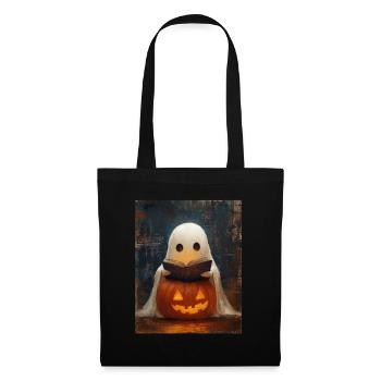 Cadeau d’Halloween Femmes Hommes Enfants Décoration - Sac en tissu - noir - Devant