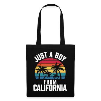 Californie États-Unis Amérique - Sac en tissu - noir - Devant