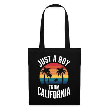 Californie États-Unis Amérique - Sac en tissu - noir - Devant