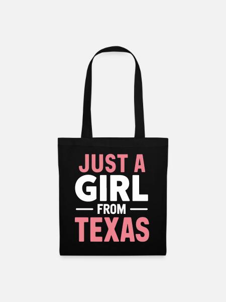 Texas State Texaner Texas - Stoffbeutel - Schwarz