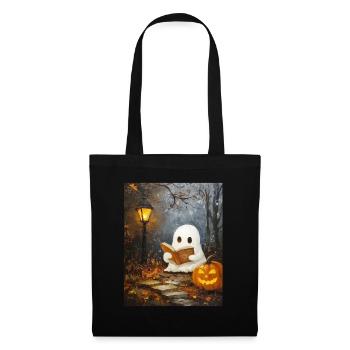 Cadeau d’Halloween Femmes Hommes Enfants Décoration - Sac en tissu - noir - Devant