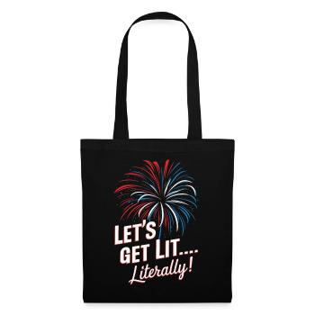 Pyrotechnics Fireworks Pyrotechnics - Tote Bag - black - Front