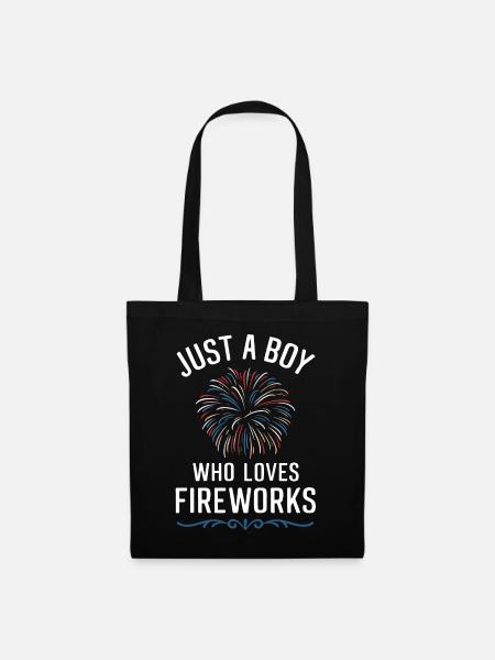 Pyrotechniker Feuerwerk Pyrotechnik - Stoffbeutel - Schwarz