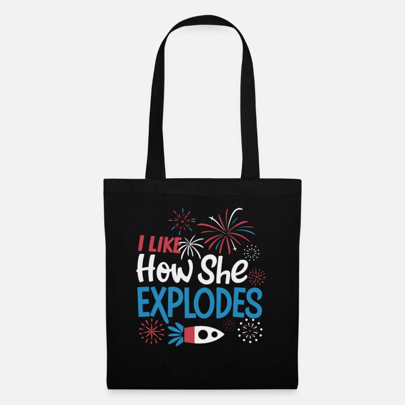 Pyrotechniker Feuerwerk Pyrotechnik - Stoffbeutel - Schwarz