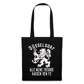 Dusseldorf Lion Anchor All My Friends Hate - Tote Bag - black - Front
