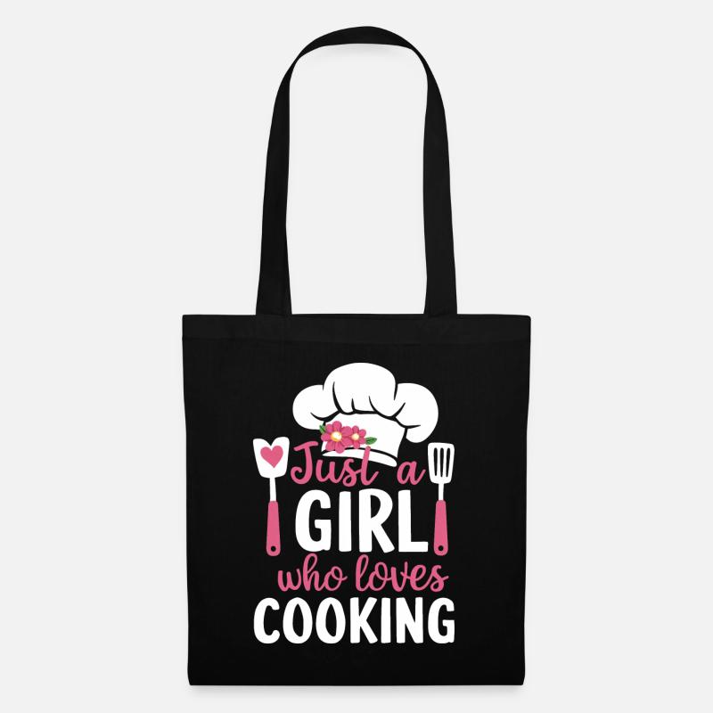 Chef cuisinier Cheff Bäker - Sac en tissu - noir