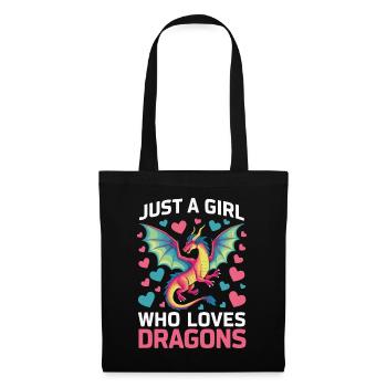 Dragon Mystic Dragon Fantasy - Tote Bag - black - Front