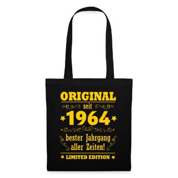 Original born in 1964 60th birthday born in 1964 - Tote Bag - black - Front