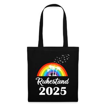 Retraite 2025 Retraite en 2025 Cadeau Homme Cool - Sac en tissu - noir - Devant