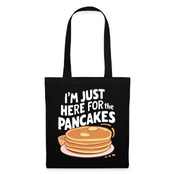 Pancakes Breakfast Food Pancake - Tote Bag - black - Front