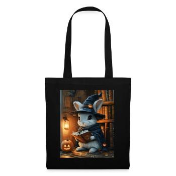 Halloween Gift Women Bunny Men Kids Decoration - Tote Bag - black - Front