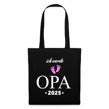 I'm going to be grandpa in 2025 Grandpa-to-be in 2025 Pregnant - Tote Bag - black - Front