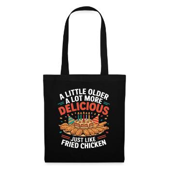 Chicken Wings Birthday Fast Food Lover - Tote Bag - black - Front