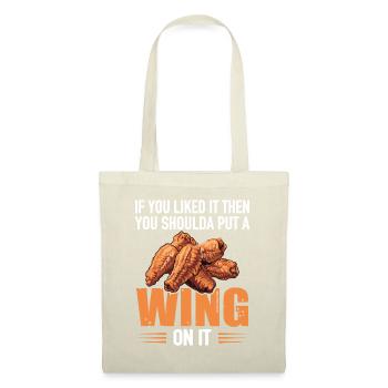 Chicken Wings Gift - Tote Bag - nature - Front
