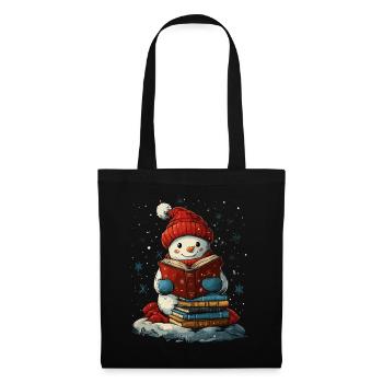 Snowman Christmas Decoration Women Men Children - Tote Bag - black - Front