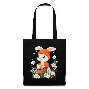 Easter Bunny Gift Easter Women Men Children - Tote Bag - black - Front