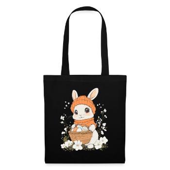 Easter Bunny Gift Easter Women Men Children - Tote Bag - black - Front