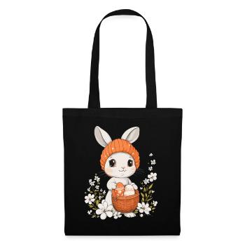 Easter Bunny Gift Easter Women Men Children - Tote Bag - black - Front