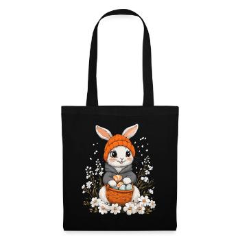 Easter Bunny Gift Easter Women Men Children - Tote Bag - black - Front