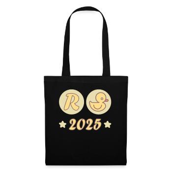 Duck Pension 2025 Pension Retirement Grandpa Grandma Pensioner - Tote Bag - black - Front