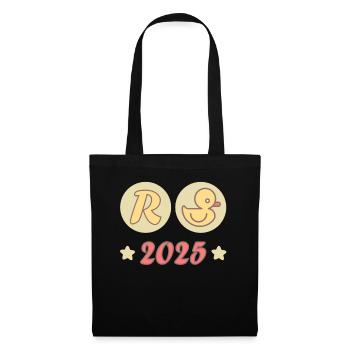 Duck Pension 2025 Pension Retirement Grandpa Grandma Pensioner - Tote Bag - black - Front