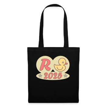 Duck Pension 2025 Pension Retirement Grandpa Grandma Pensioner - Tote Bag - black - Front