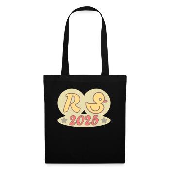 Duck Pension 2025 Pension Retirement Grandpa Grandma Pensioner - Tote Bag - black - Front