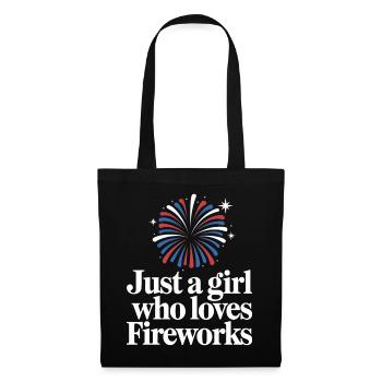 Pyrotechniker Feuerwerk Pyrotechnik - Stoffbeutel - Schwarz - Vorne