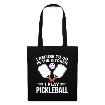 Funny Pickleball Gift Dinkball Tournament - Tote Bag - black - Front