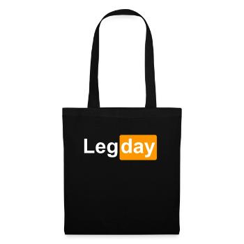 LEG DAY - Leg Training - Tote Bag - black - Front
