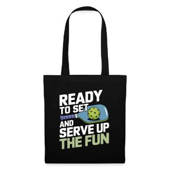 Pickleball Team Sports Paddleball Games - Tote Bag - black - Front
