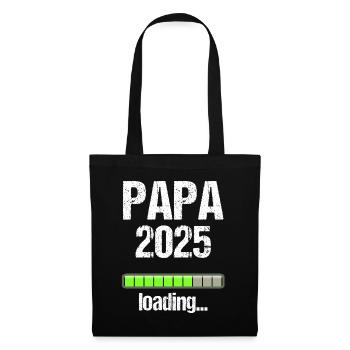 Dad 2025 Gift Men Men Father Pregnant - Tote Bag - black - Front