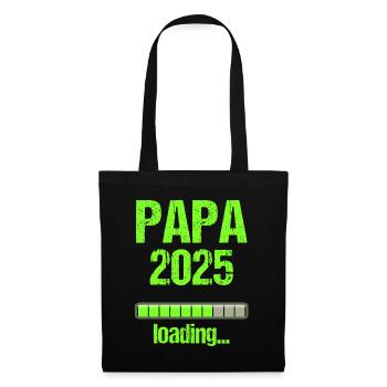 Dad 2025 Gift Men Men Father Pregnant - Tote Bag - black - Front