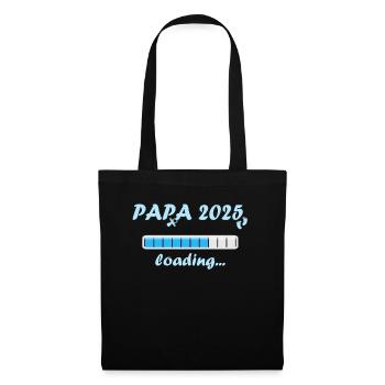 Dad 2025 Gift Men Men Father Pregnant - Tote Bag - black - Front