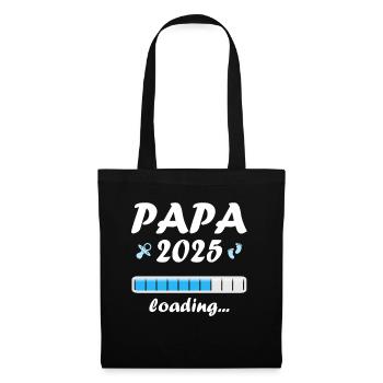 Dad 2025 Gift Men Men Father Pregnant - Tote Bag - black - Front
