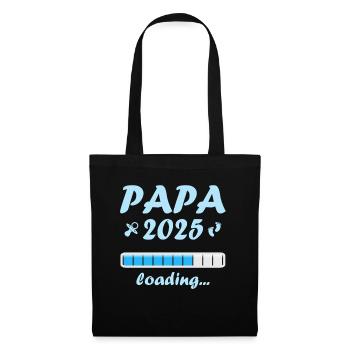 Dad 2025 Gift Men Men Father Pregnant - Tote Bag - black - Front
