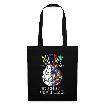 Autist Autism - Different Kind Of Brilliance - Tote Bag - black - Front