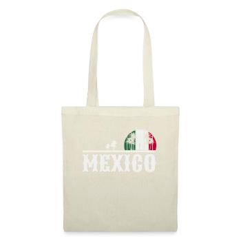 Mexique Rétro Amérique latine Drapeau mexicain - Sac en tissu - nature - Devant