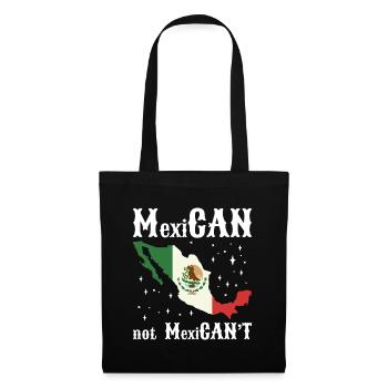 Latino Amérique centrale Mexique Mexicain - Sac en tissu - noir - Devant