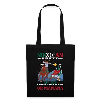 Mexico Costume for Hispanic Heritage Month - Tote Bag - black - Front