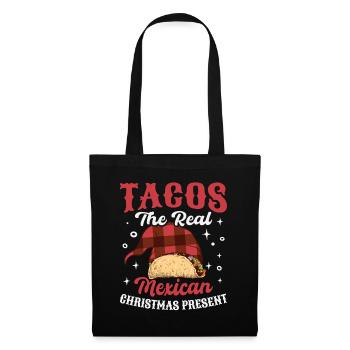 Tacos mexicains Tacos mexicains - Sac en tissu - noir - Devant