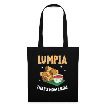 Lumpia This Is How I Roll - Spring Rolls Lumpia - Tote Bag - black - Front