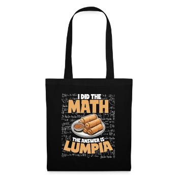 Spring Rolls Lumpian Students Math - Tote Bag - black - Front