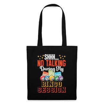 Bingo Fun Gift Bingo Lover - Tote Bag - black - Front