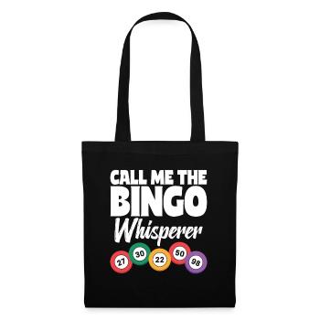 Call Me The Bingo Whisperer - Bingofans Bingo - Tote Bag - black - Front