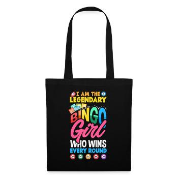 Bingo Fun Gift Bingo Lover - Tote Bag - black - Front