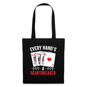 Binochle Heartbeat Pinochle Heartbeat Benoggel - Sac en tissu - noir - Devant