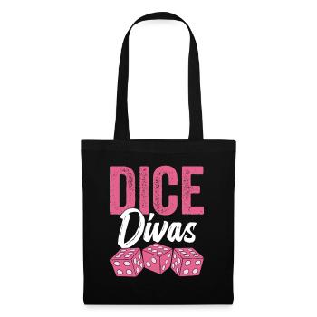 Bunco Divas Bunco Players Women Bunco Tournament - Tote Bag - black - Front