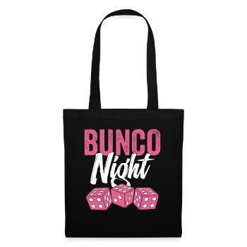 Bungo Night Game Night Dice - Tote Bag - black - Front